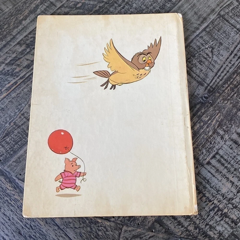 Walt Disney Winnie the Pooh Lot of 3 Vintage Books